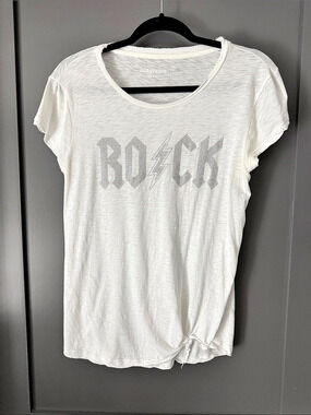 Zadig & Voltaire Rock Rhinestone T-Shirt White